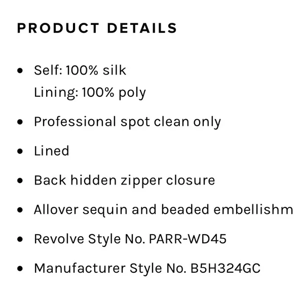 Parker Serena Beaded Cap Sleeve Dress - Picture 10 of 11